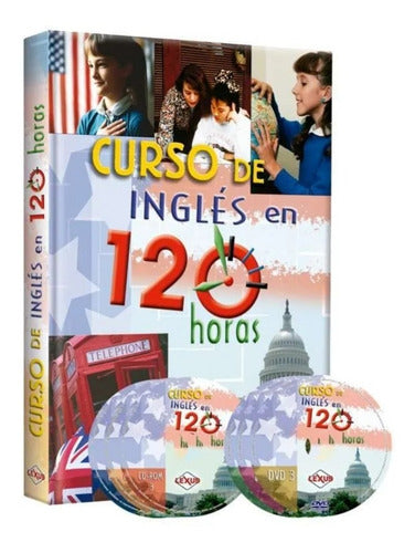 Libro Curso De Inglés En 120 Horas Lexus 3 Cd-rom 3 Dvd