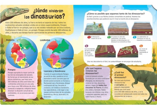 Libro Pasta Dura Conoce A Los Dinosaurios Winbook