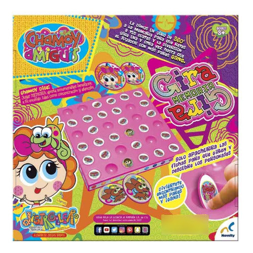 Juego De Mesa Gira Memoria Gira Chamoy Amiguis