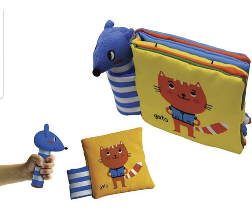 Mi Libro Ruidoso Y Suavecito De Animales. El Gato Y El Ratón