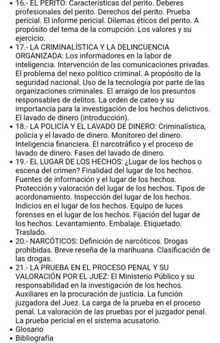 Criminalística Actual. Ley, Ciencia Y Arte.