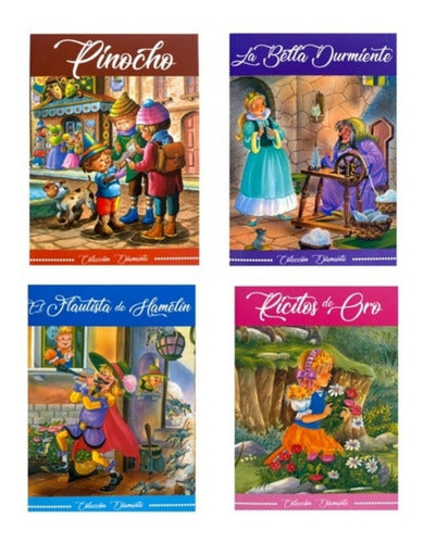 20 Libros Cuentos Clásicos Colección Diamante Winbook