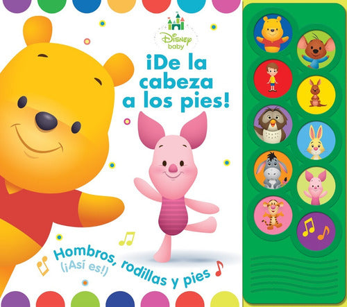 Libro De Sonidos De La Cabeza A Los Pies Disney Baby Winnie