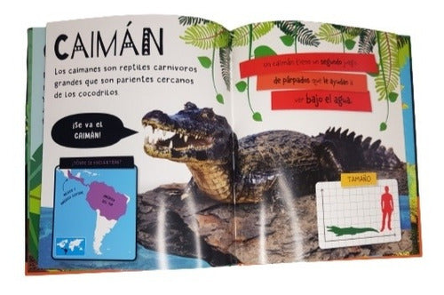 Mi Asombroso Libro De La Selva Con Lentejuelas En 2 Sentidos