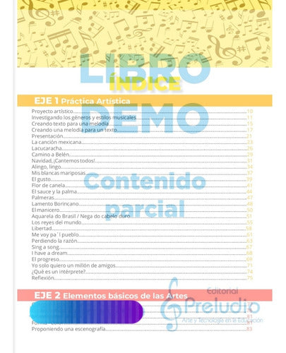 Arte Coral 3. Música Para Secundaria. Preludio