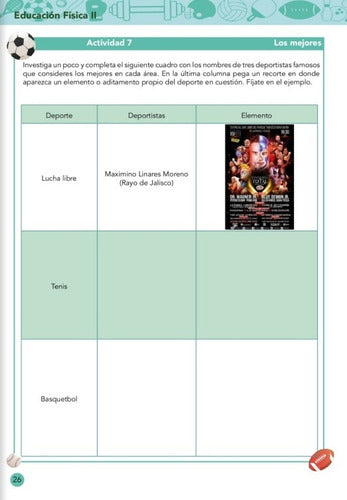 Educación Física Para Secundaria 2. Juan José Vargas Herrera