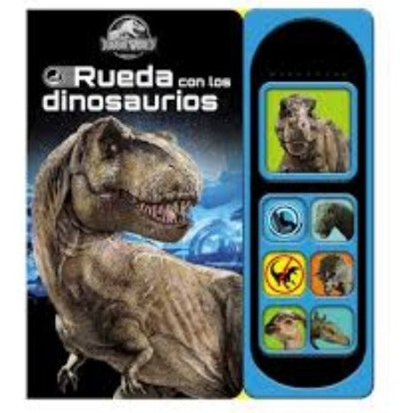 Libro Con Sonidos Jurassic World Rueda Con Los Dinosaurios