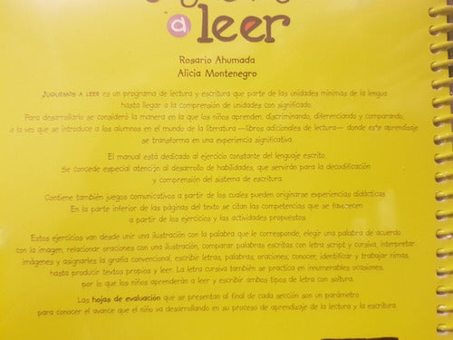 Juguemos A Leer Trillas Lectura