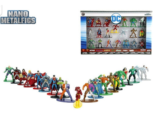 Nano Metalfigs Dc Diecast 20 Figuras Metálicas Jada Toys