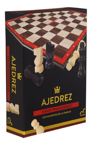 Ajedrez Clásico De Lujo Juego De Mesa 32 Piezas De Madera