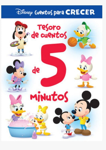 Tesoro De Cuentos De 5 Minutos. Disney Cuentos Para Crecer