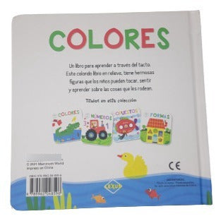 Libro Con Relieve Textura Colores Lexus Original