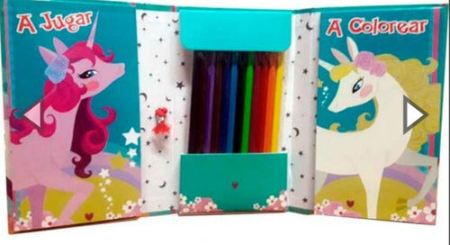 Kit De Arte Relax Arte Kids Unicornios Winbook