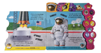 Libro Con 10 Sonidos Asombroso Espacio Lexus Pasta Dura
