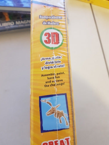 Rompecabezas De Madera Gran Pteranodón 3d