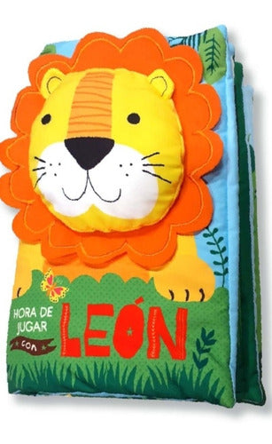 Libro Almohada De Tela. Hora De Jugar Con León Lexus
