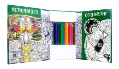 Set 2 Kit Arte Arte Zen Y Actividades/color Zen Y Actividade