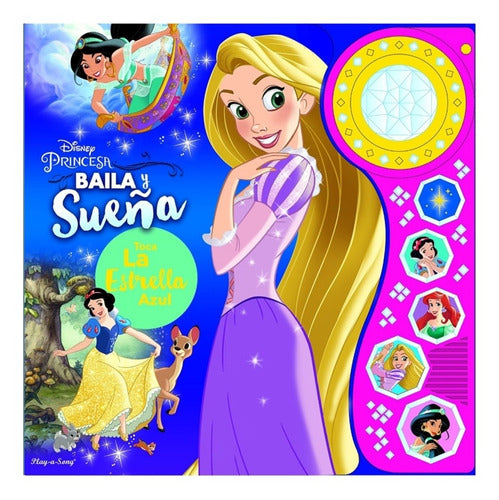 Libro Con Luz Y Sonido Princesa Disney Baila Y Sueña