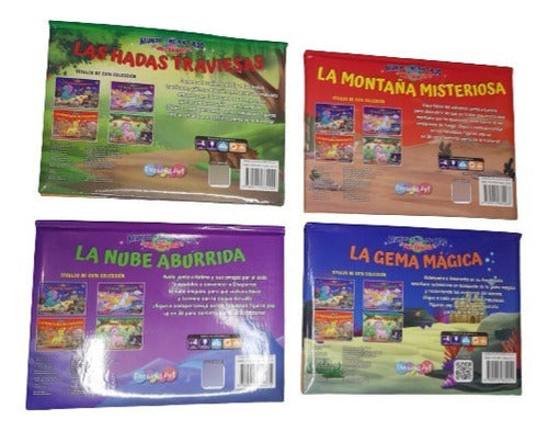 Set 4 Libros Mundo Encantado Unicornios 3d Pop Up Dreamsart