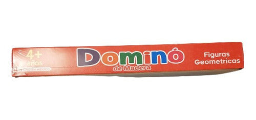 Dominó Figuras Geométricas (28 Piezas) Madera Educativo