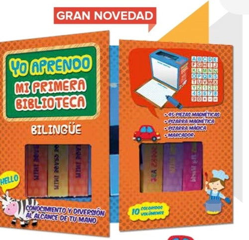 Yo Aprendo Mi Primera Biblioteca Bilingüe Envío Gratis