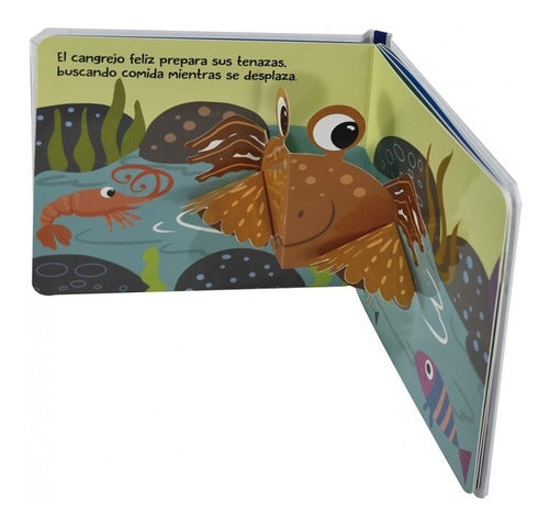 Libro Pop Ups Con Movimiento: El Oceáno