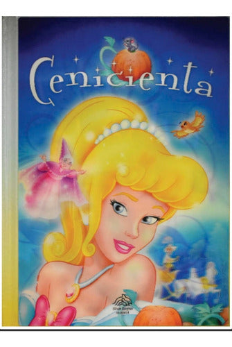 Set 5 Cuentos Pasta Holográfica Frozen, Sirenita,rey León...