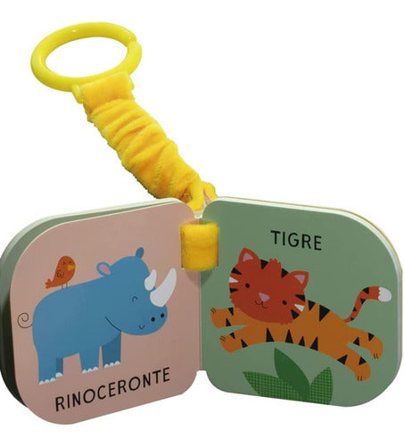 Set 3 Libros De Carriola. Animales Salvajes, Bebés, Granja