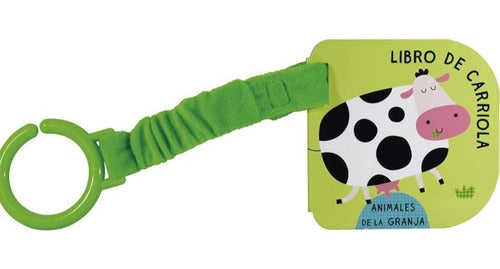 Set 3 Libros De Carriola. Animales Salvajes, Bebés, Granja