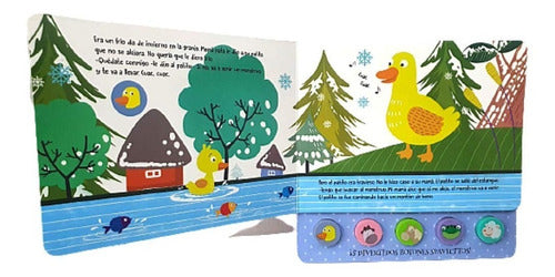 Libro Botones El Pato Hace Amigos