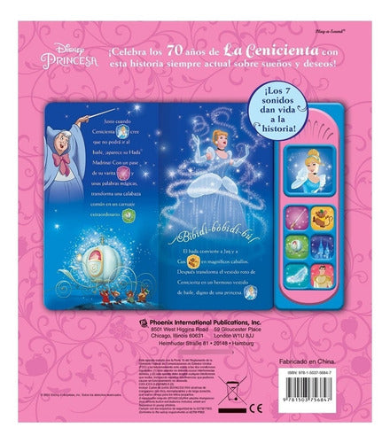 Disney Princesa La Cenicienta Un Cuento Para Siempre Sonidos