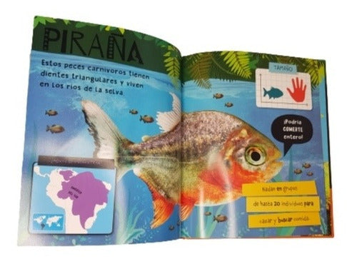 Mi Asombroso Libro De La Selva Con Lentejuelas En 2 Sentidos