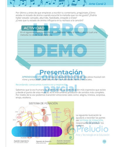 Arte Coral 2. Música Para Secundaria. Eufemio Arzola Bravo