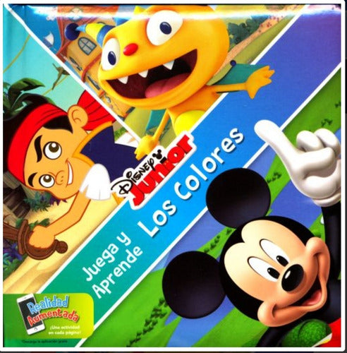 Colección 4 Libros De Actividades Disney Opuestos,números...