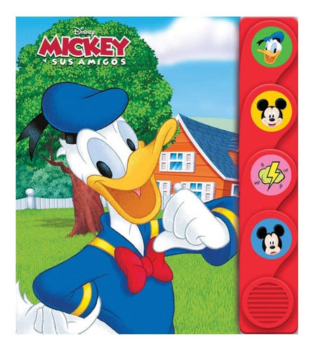Libro Con Sonidos Disney Mickey Y Sus Amigos Donald