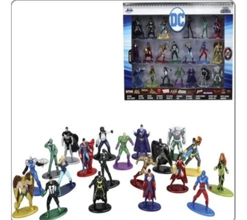 Nano Metalfigs 20 Figuritas Dc Series 4 Jada #32391