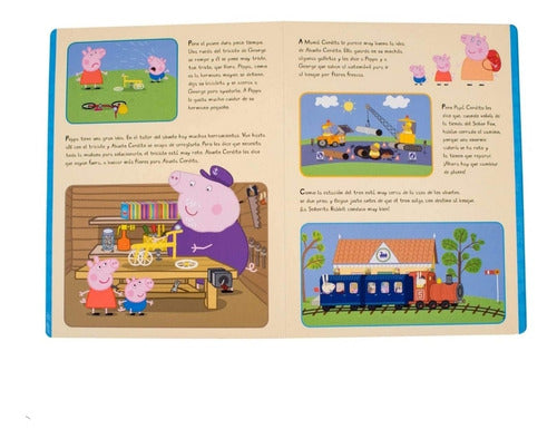 Historias Con Figuras Peppa Pig ¡que Gran Día! Winbook Kids