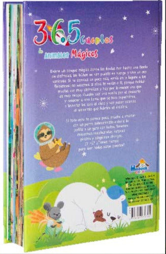 365 Cuentos De Animales Mágicos Winbook 9788466239301