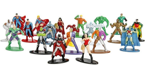 Nano Metalfigs Dc Diecast 20 Figuras Metálicas Jada Toys