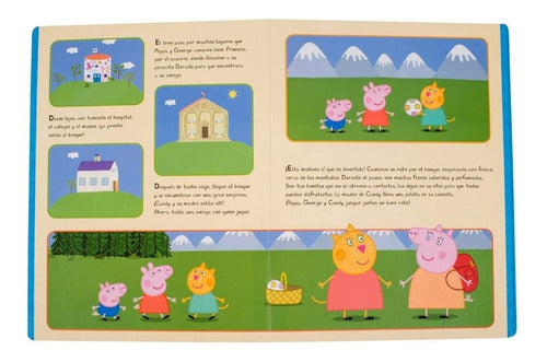 Historias Con Figuras Peppa Pig ¡que Gran Día! Winbook Kids