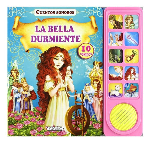 Cuento Sonoro La Bella Durmiente Pasta Dura 10 Sonidos