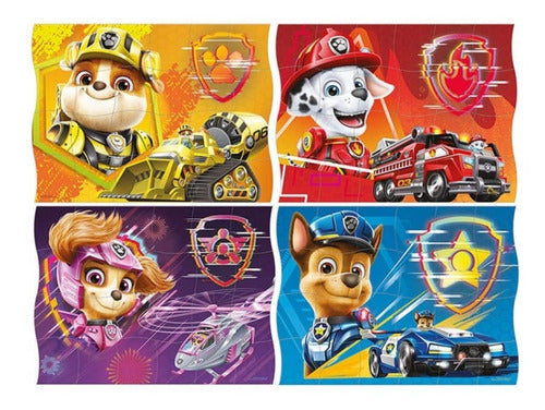 Educando: 4 Escenas Armables En 1 Nickelodeon Paw Patrol