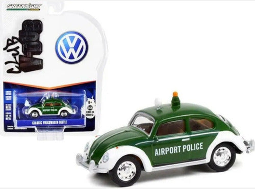 1 Carro Volkswagen Rabbit 1977&classic Beetle Greenlight