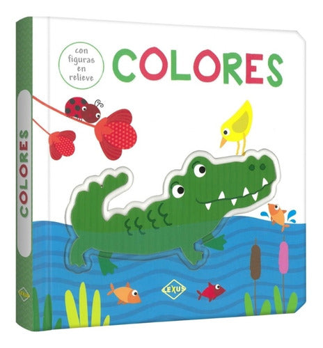 Libro Con Relieve Textura Colores Lexus Original