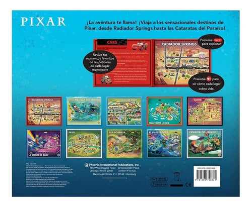 Libro 60 Sonidos Disney Pixar Lugares Y Leyendas Cars Y Más