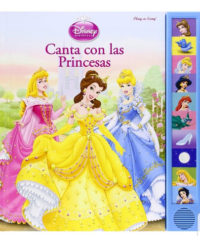 Libro Pasta Dura Disney Canta Con Las Princesas
