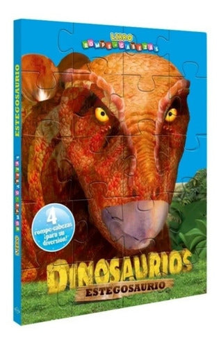 Coleccion 3 Tomos Increíbles Dinosaurios Con Rompecabezas