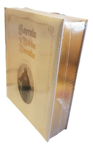 Sagrada Biblia Dorada De Lujo Edición Latinoamericana