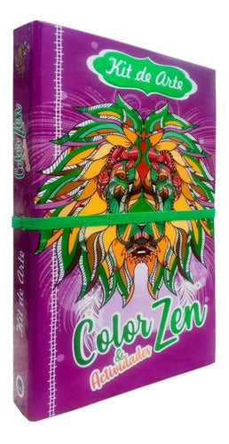Kit De Arte Color Zen Y Actividades  Winbook Pasta Dura
