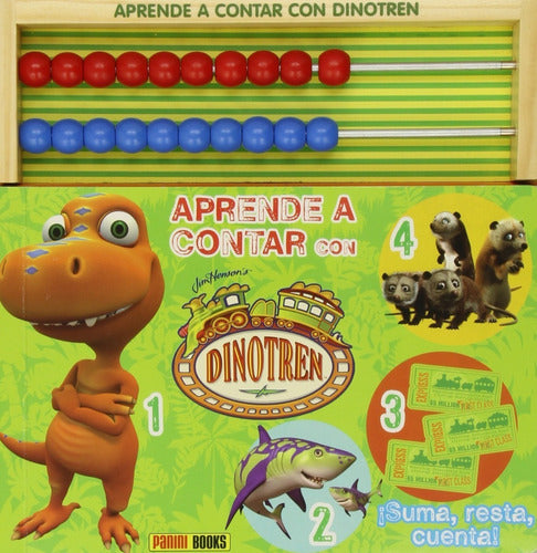 Aprende A Contar Con Dinotren Pasta Dura